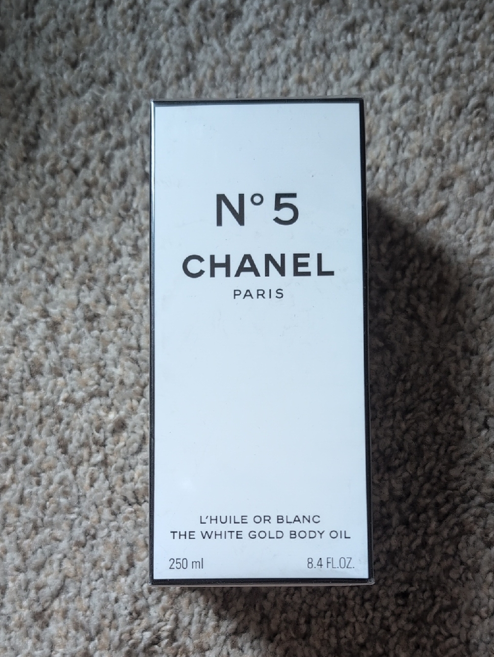 CHANEL N°5 L'huile Or Blanc The White Gold Body Oil